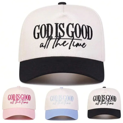 Embroidered Typography Dad Cap Adjustable Curved Brim Casual Everyday Baseball Hat