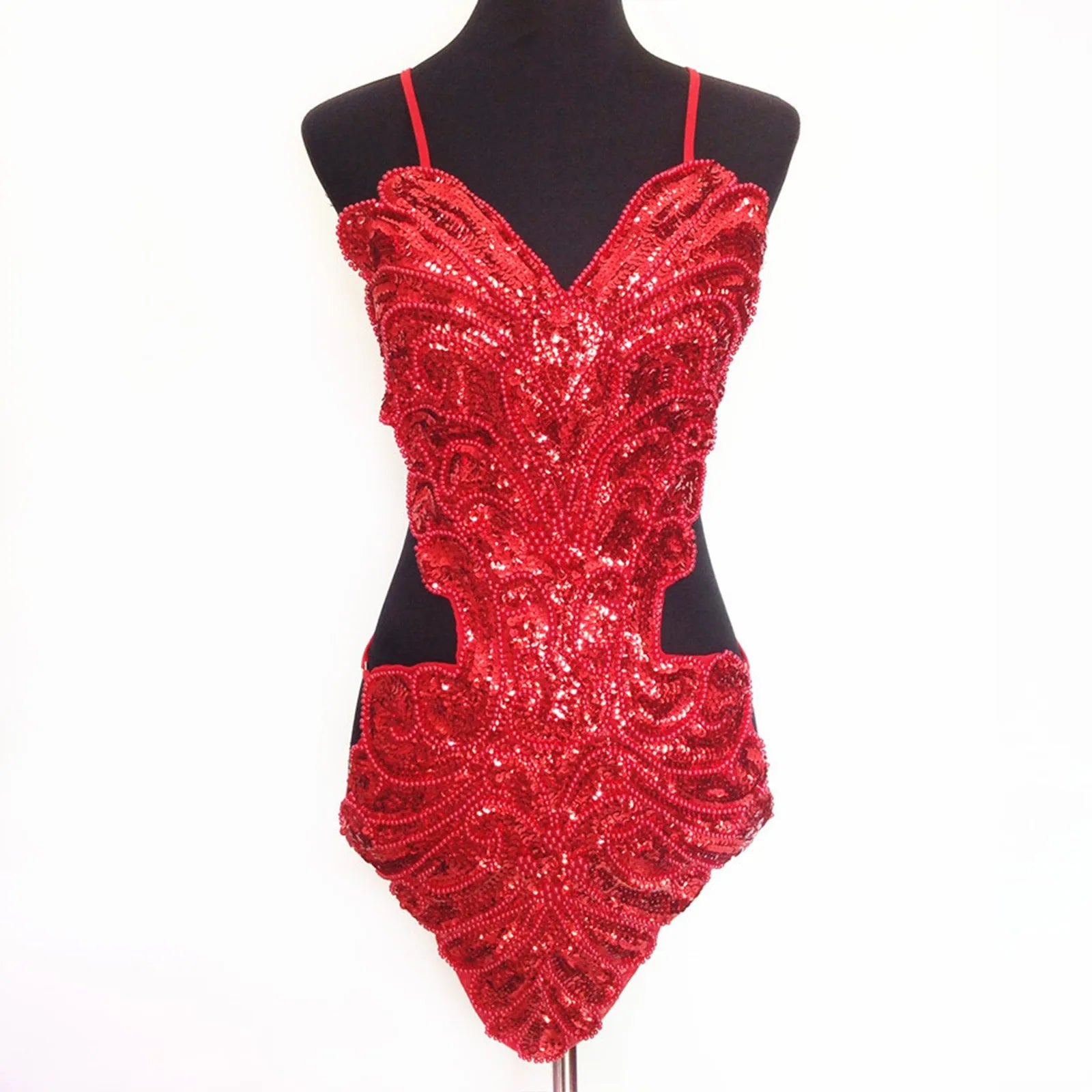 Allover Sequin Mini Dress With Sculpted Strapless Silhouette And Statement Shine