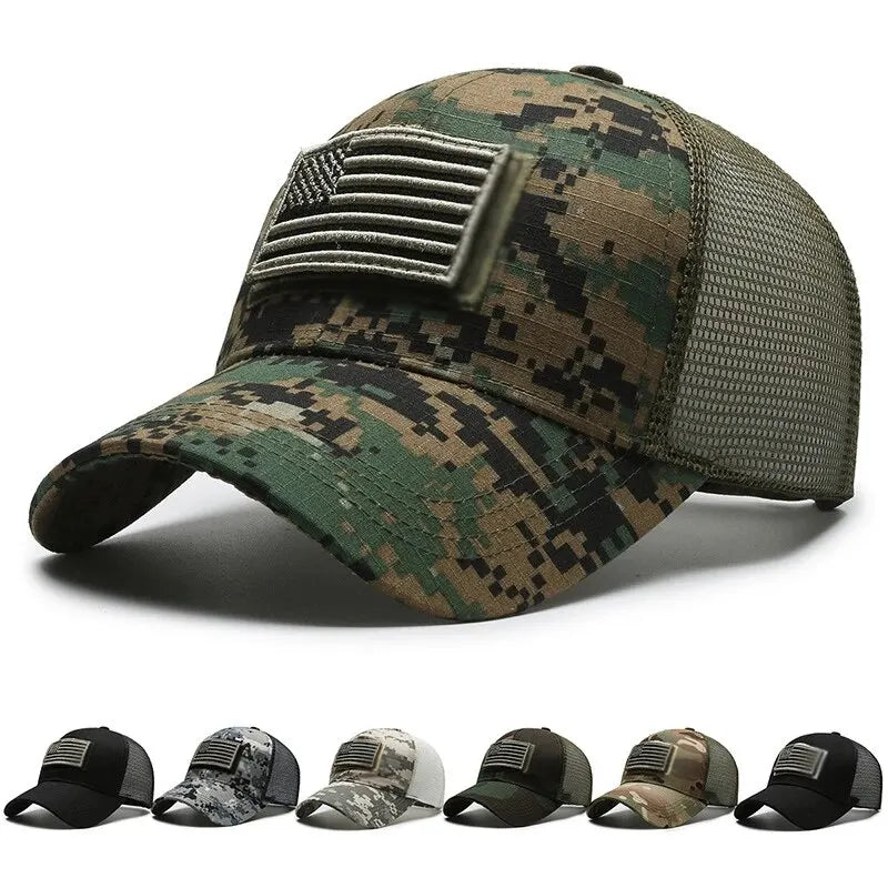 Unisex Breathable Mesh Baseball Cap with Embroidered Patch for Casual Outdoor Everyday Style