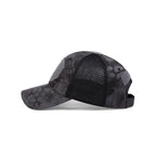 Unisex Mesh Baseball Cap with Graphic Embroidery for Outdoor Casual and Adventure Style