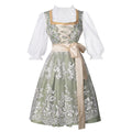 Vintage Floral Cottage Style Midi Dress with Soft Alternative Fashion Aesthetic