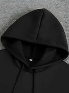 Dark Anime Streetwear Hoodie with Manga-Inspired Floral Panel Artwork