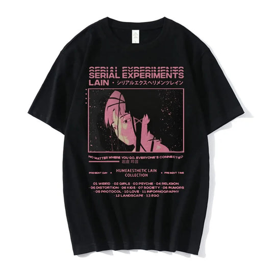 Retro Anime Editorial Oversized Alternative Streetwear Graphic Tee