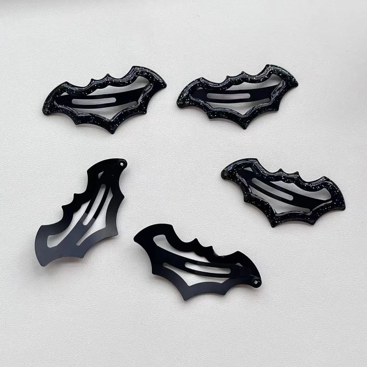Bat Hair Clip Set Gothic Alternative Statement Hairstyle Accessories Collection