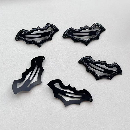 Bat Hair Clip Set Gothic Alternative Statement Hairstyle Accessories Collection