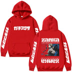 Anime Manga Streetwear Hoodie With Retro Graphic Panel Artwork Design