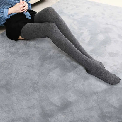 Extra Long Over-the-Knee Cotton Socks with Soft Stretch Knit and Stay-Up Design