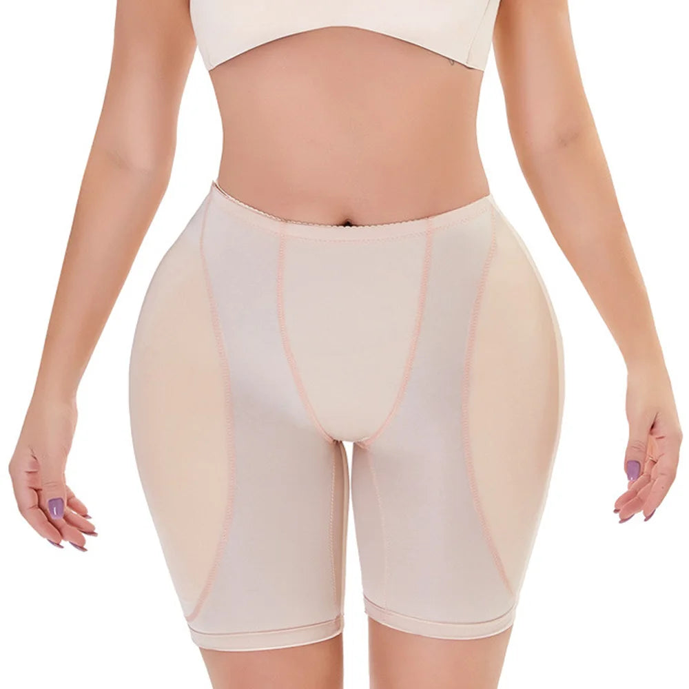 Black Contoured Enhancing Shaping Short with Sheer Side Panels
