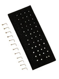 Multi Size Rhinestone Nose Stud Set for Alternative Everyday Styling