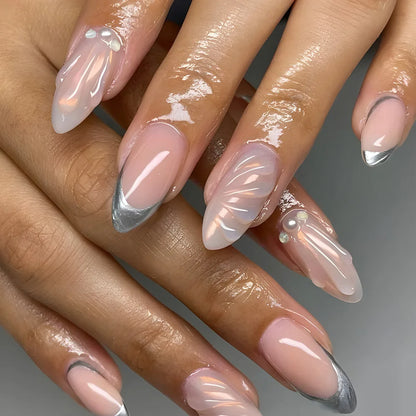 Gothic Cathedral Inspired Press On Nails with Ornate Alternative Artwork