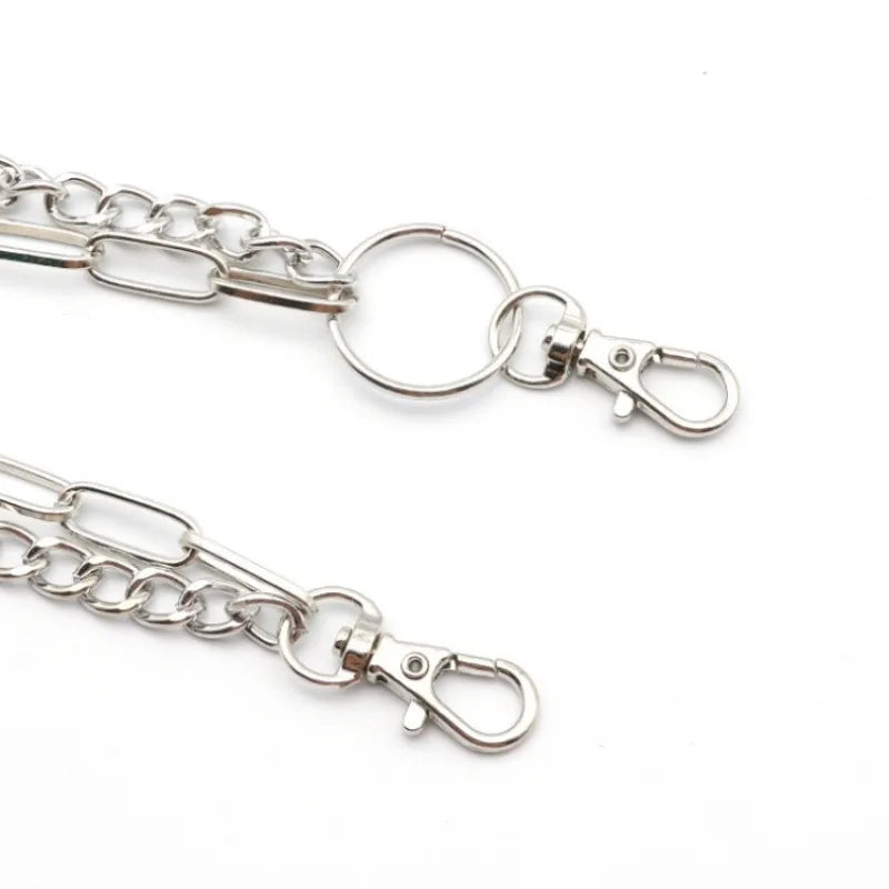 Double Layer Ring Chain for Punk, Grunge and Alternative Streetwear