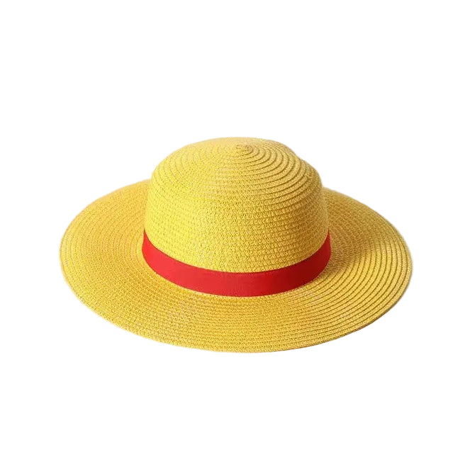 Kids Woven Straw Flat Brim Sun Hat for Summer Outdoor Casual Everyday Adventures
