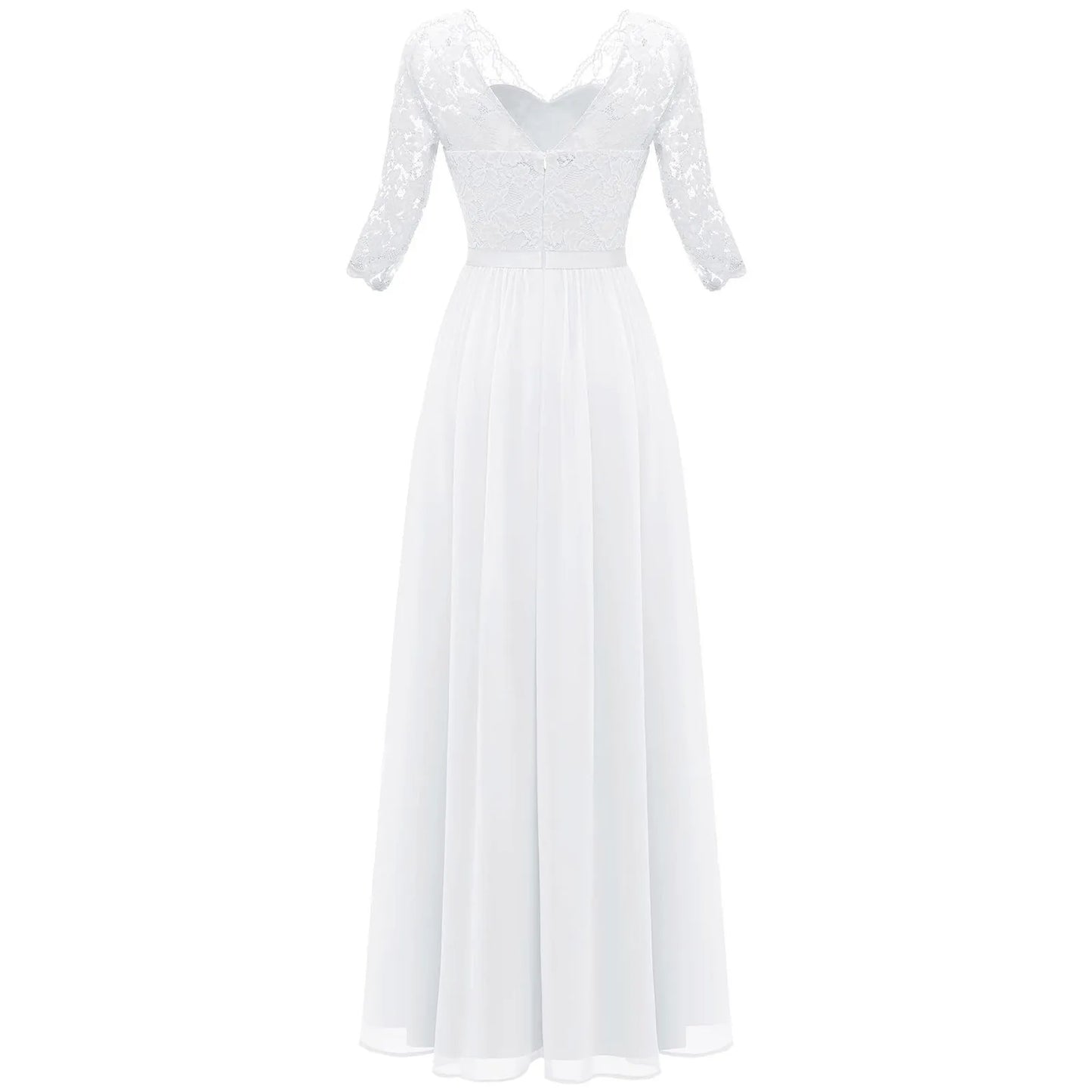 Flowing Long Sleeve Maxi Dress With Defined Waist Silhouette