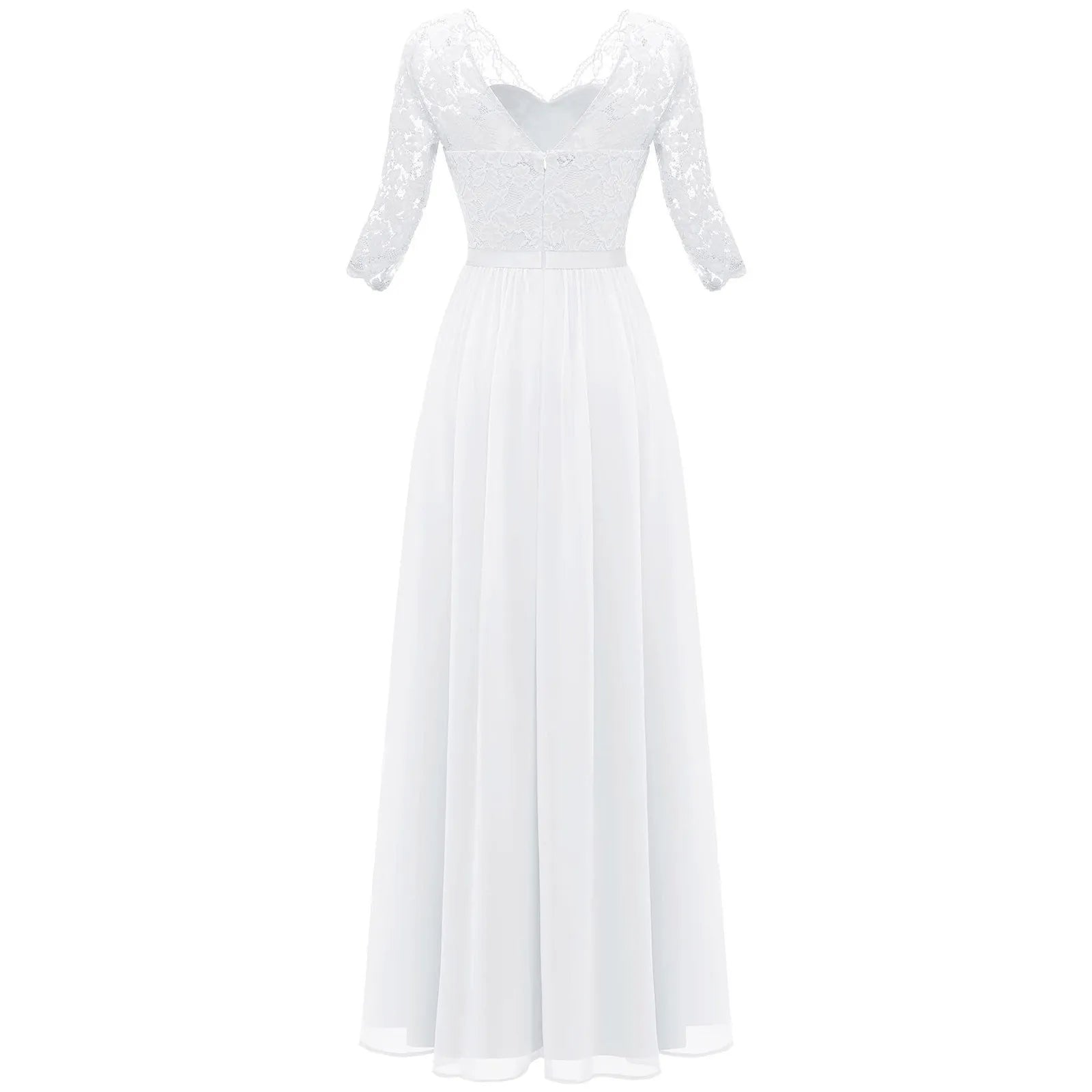 Flowing Long Sleeve Maxi Dress With Defined Waist Silhouette