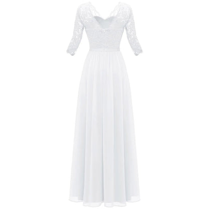 Flowing Long Sleeve Maxi Dress With Defined Waist Silhouette