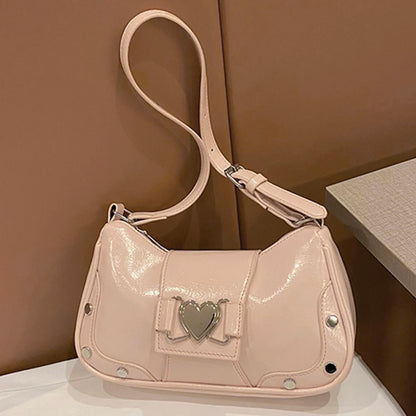 Compact Crescent Crossbody Bag with Adjustable Strap Everyday Carry Design