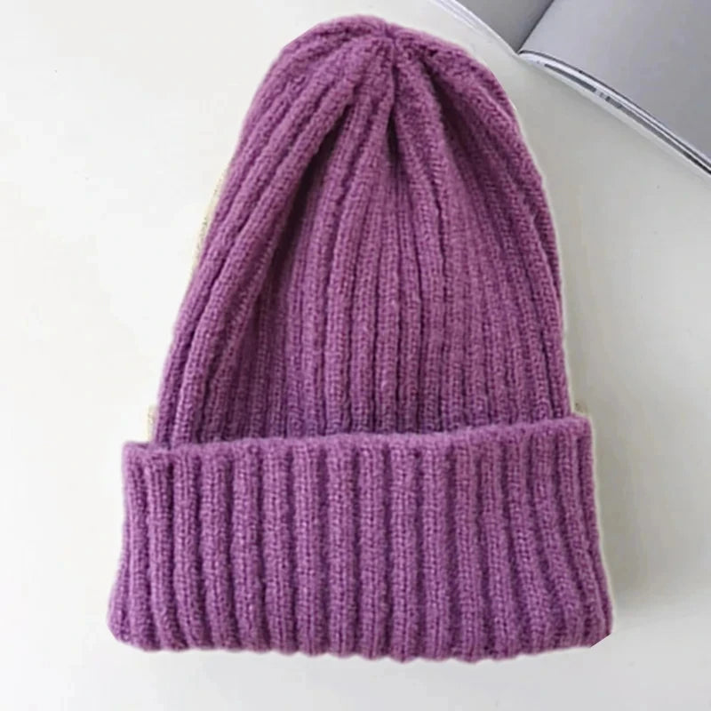 Soft Acrylic Ribbed Knit Beanie for Everyday Casual Streetwear Winter Fashion and Comfort
