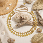 Bohemian Coin Tassel Waist Chain for Festival and Free Spirited Styling