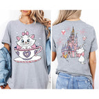 Princess Cat Anime Graphic Soft Cotton Kawaii Casual T-Shirt