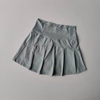 High Waist Athletic Skort with Flared Hem Performance Tennis Styling