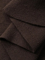 Women's Relaxed Batwing Sleeve Crew Neck Cotton Knit Poncho Style Casual Pullover Sweater