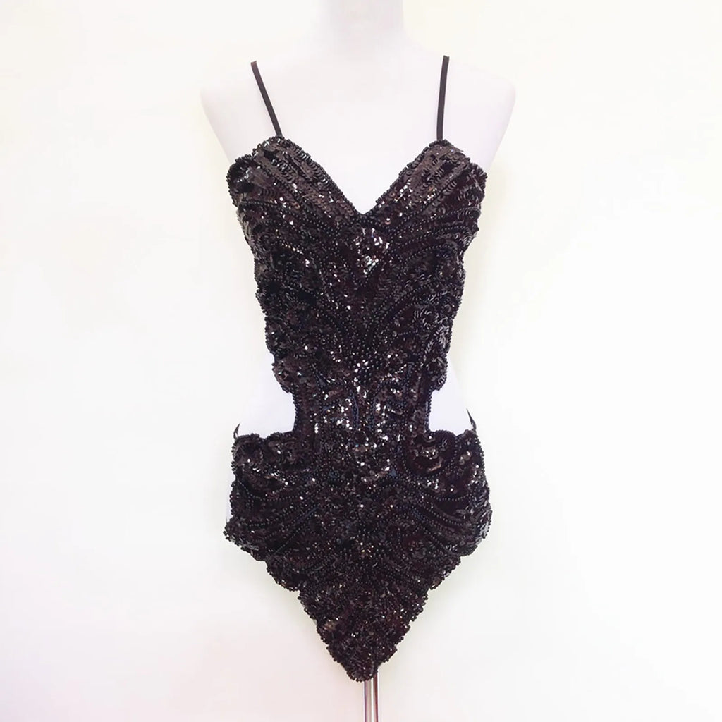 Allover Sequin Mini Dress With Sculpted Strapless Silhouette And Statement Shine