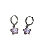 Celestial Star Drop Earrings for Fairy Grunge and Y2K Fashion