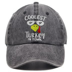 Vintage Washed Graphic Baseball Cap with Adjustable Fit for Casual Streetwear Everyday Fashion