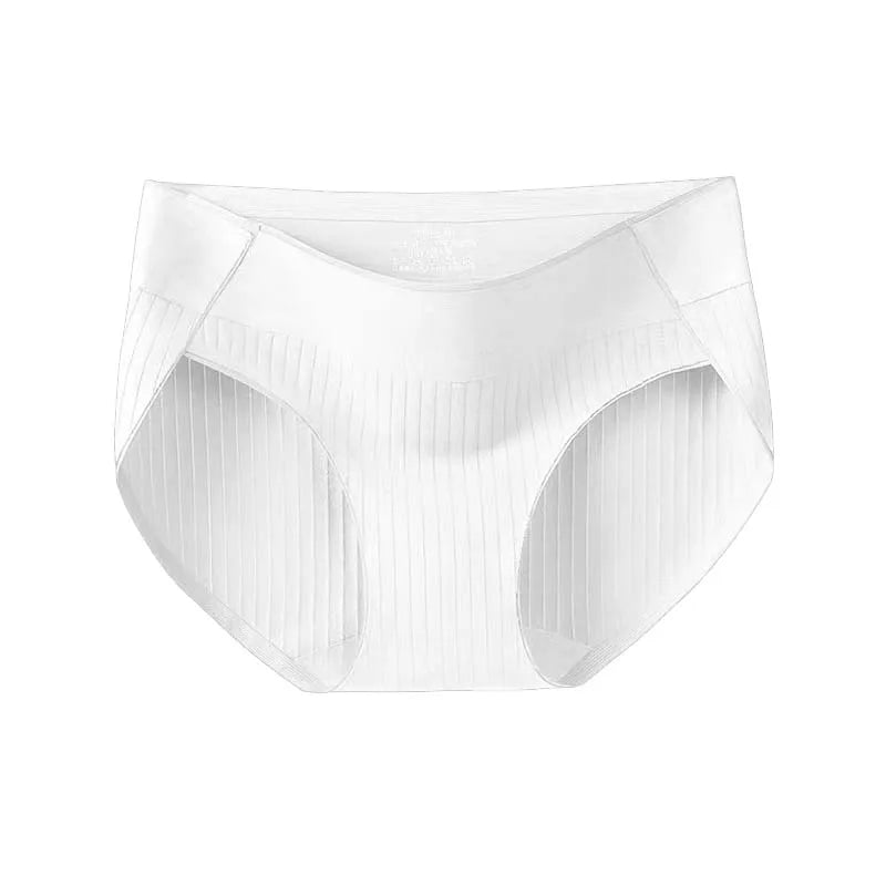 3-Piece Seamless Ribbed Mid-Rise Brief Set in Earthy Neutrals