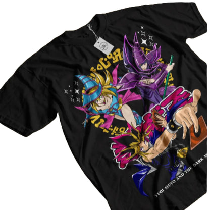 Cosmic Villain Anime Graphic Oversized Streetwear Cotton Casual T-Shirt