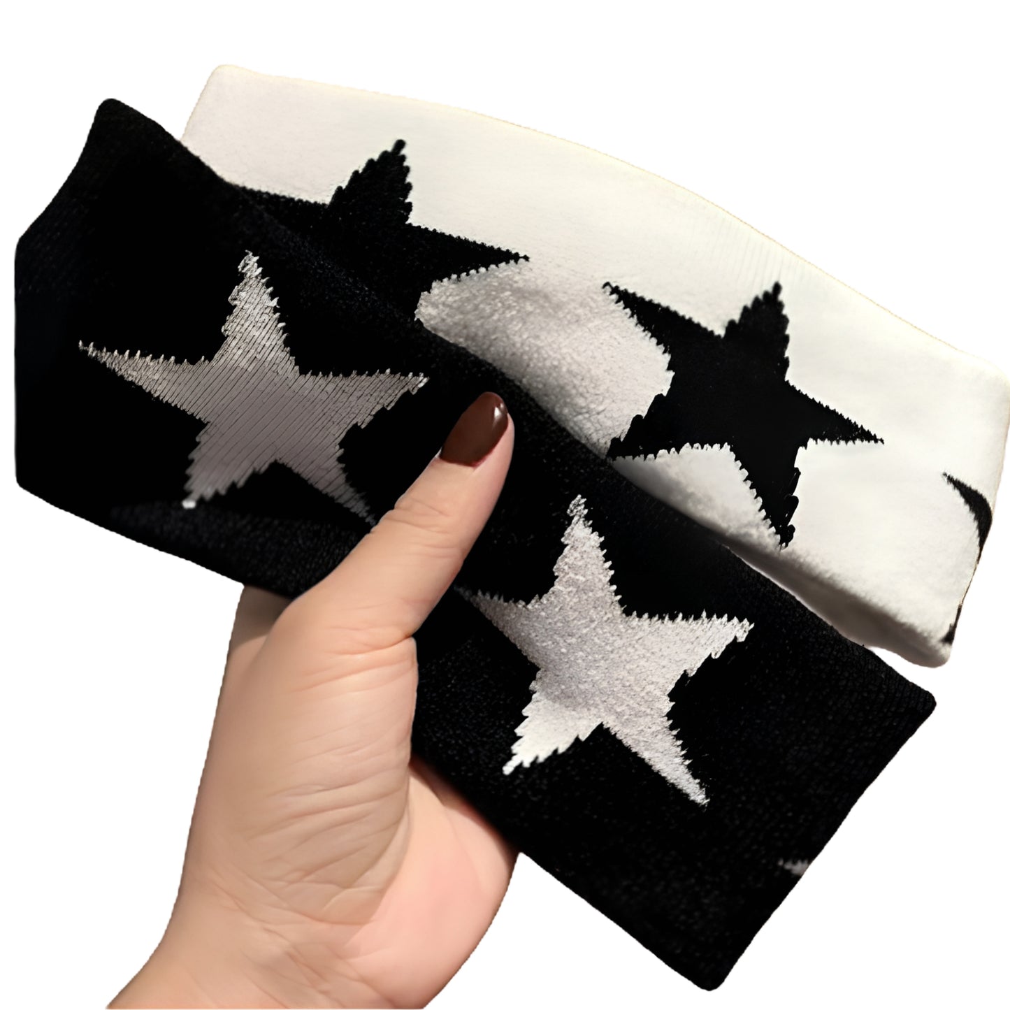 Star Pattern Headband Y2K Grunge Alternative Everyday Hair Accessory