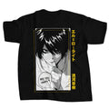 Manga-Inspired Oversized Distressed Streetwear Graphic Shirt