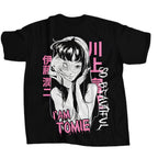 Manga-Inspired Oversized Alternative Streetwear Graphic Fashion Tee