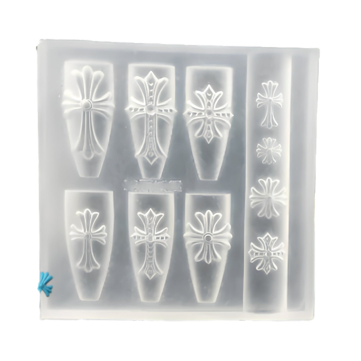 Reusable 3D Nail Art Mold for Alternative Decorative Nail Designs