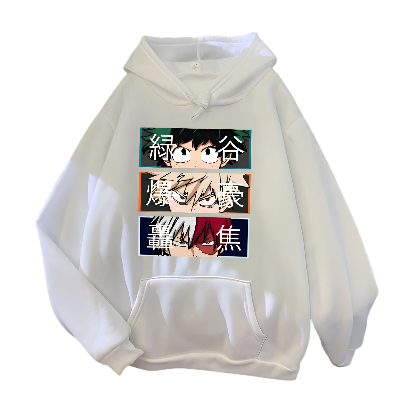 Anime-Inspired Manga Panel Oversized Hoodie for Modern Urban Streetwear