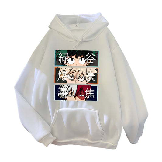 Anime-Inspired Manga Panel Oversized Hoodie for Modern Urban Streetwear