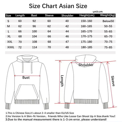 Anime Manga Streetwear Graphic Zip Hoodie With Oversized Urban Aesthetic