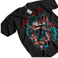 Chaos Anime Goth Oversized Manga Streetwear Graphic T-Shirt
