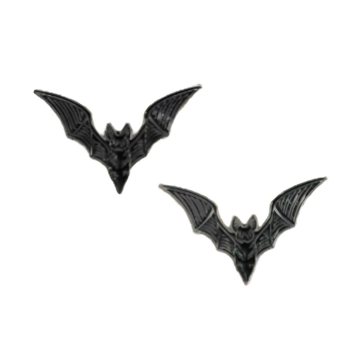Minimalist Bat Silhouette Gothic Brooch Pin for Dark Alternative Fashion - BigCat Streetwear