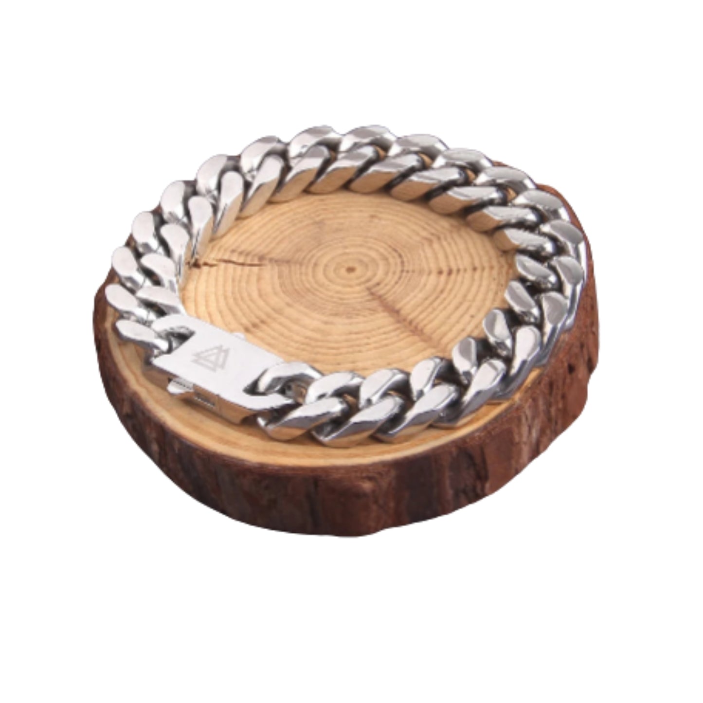 Heavy Cuban Link Chain Bracelet for Punk and Alternative Streetwear Styling