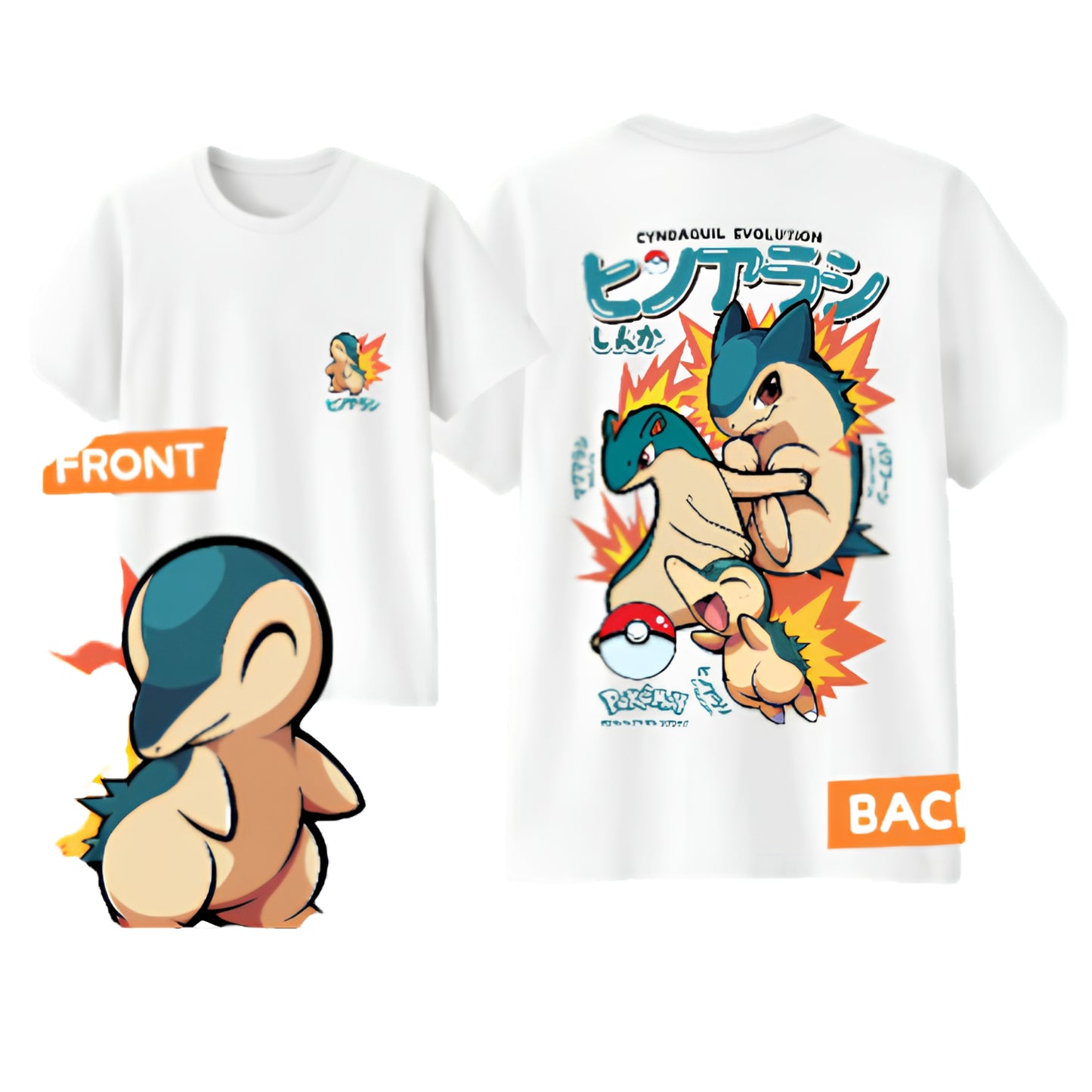 Adventure Creature Anime Graphic Oversized Casual Cotton T-Shirt