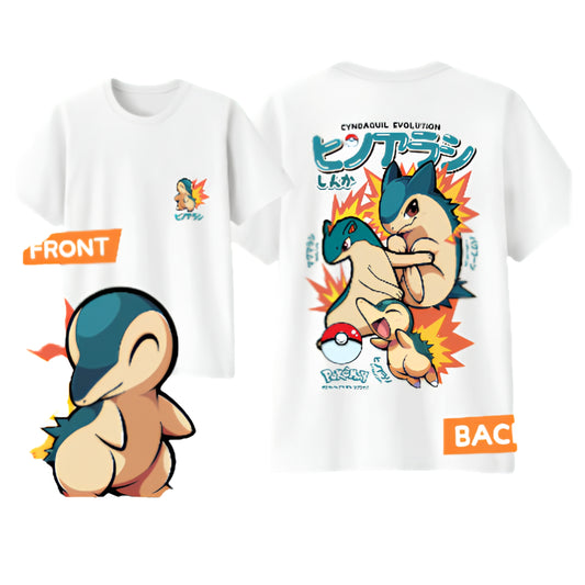 Adventure Creature Anime Graphic Oversized Casual Cotton T-Shirt