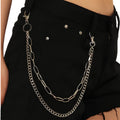 Double Layer Ring Chain for Punk, Grunge and Alternative Streetwear