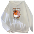 Anime Kawaii Food Graphic Hoodie with Playful Streetwear Style