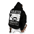 Anime Manga Streetwear Hoodie With Vintage Poster Graphic Design Artwork