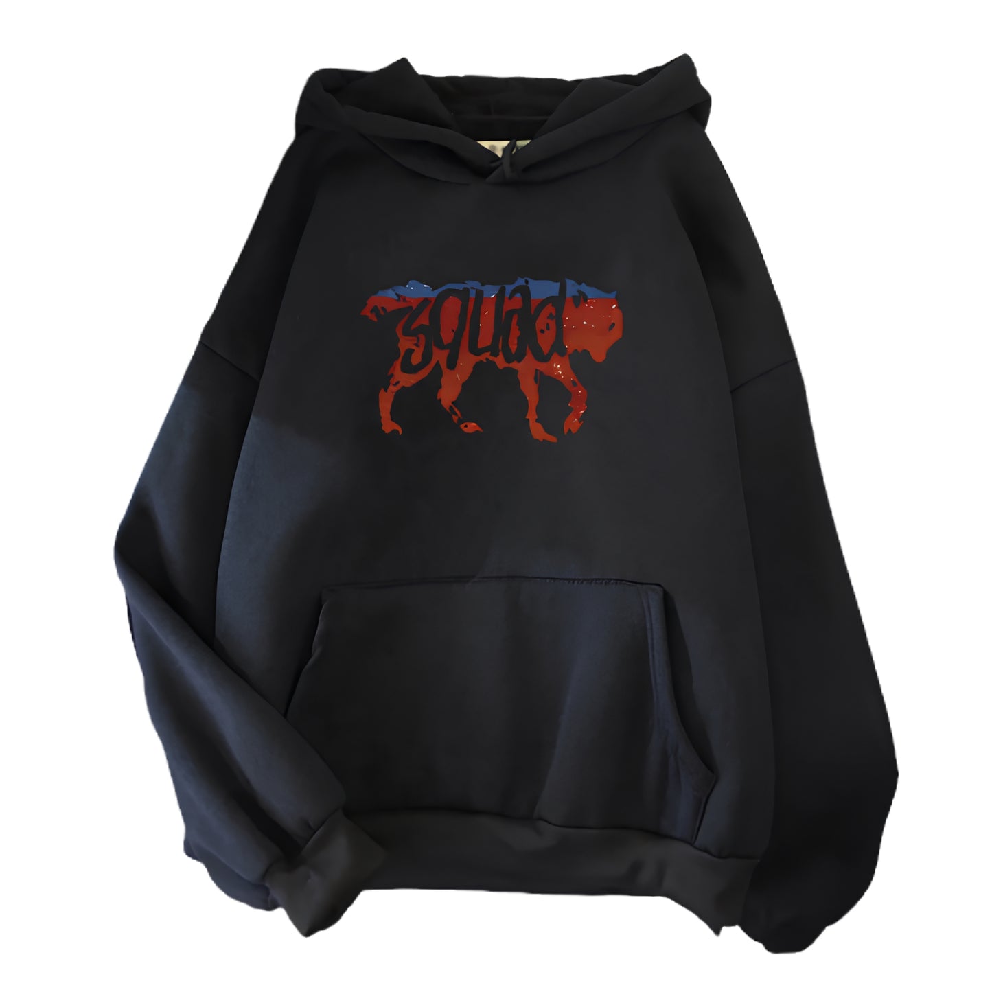 Dark Anime Streetwear Hoodie with Gothic Manga Typography Graphic Design