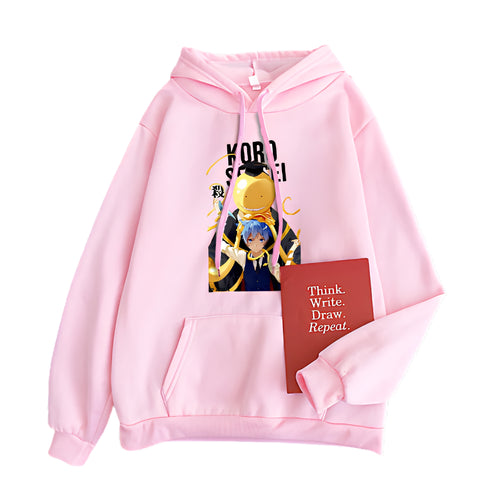 Anime Aesthetic Graphic Hoodie With Manga Inspired Artistic Streetwear Design - BigCat Streetwear