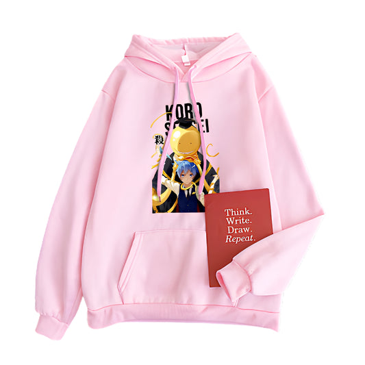 Anime Aesthetic Graphic Hoodie With Manga Inspired Artistic Streetwear Design