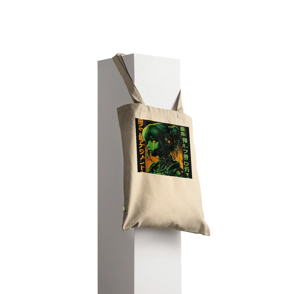 Neon Rae Cyborg Warrior - Tote Bag