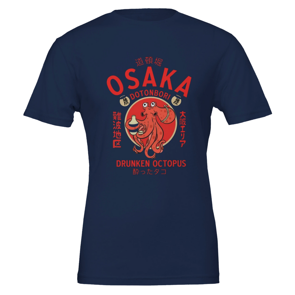 Osaka Drunken Octopus Tee — Tokyo Nights Energy